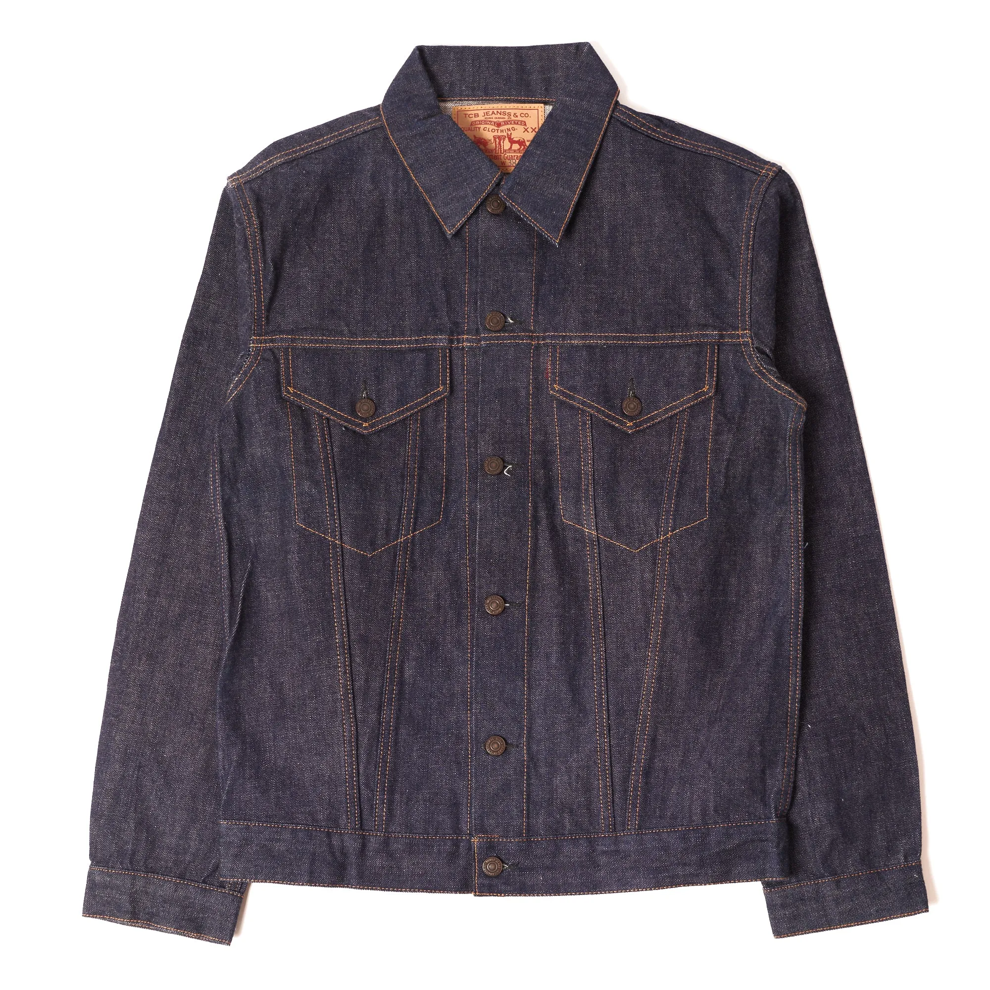 Eco Dye Process TCB Type-III Denim Jacket