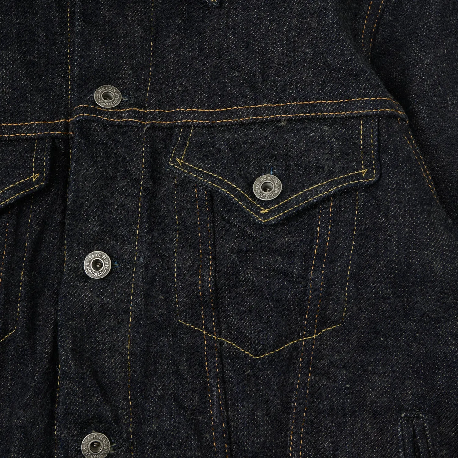 ONI Denim 02527P 20th Anniversary Blue Cast Type III Denim Jacket - Rinsed Insulated Core Technology