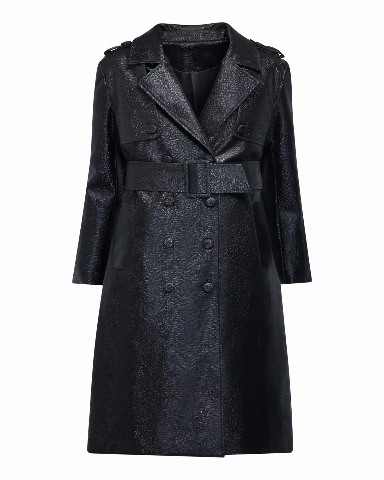 The Dylan Trench Coat | Black Insulated Core Urban Style