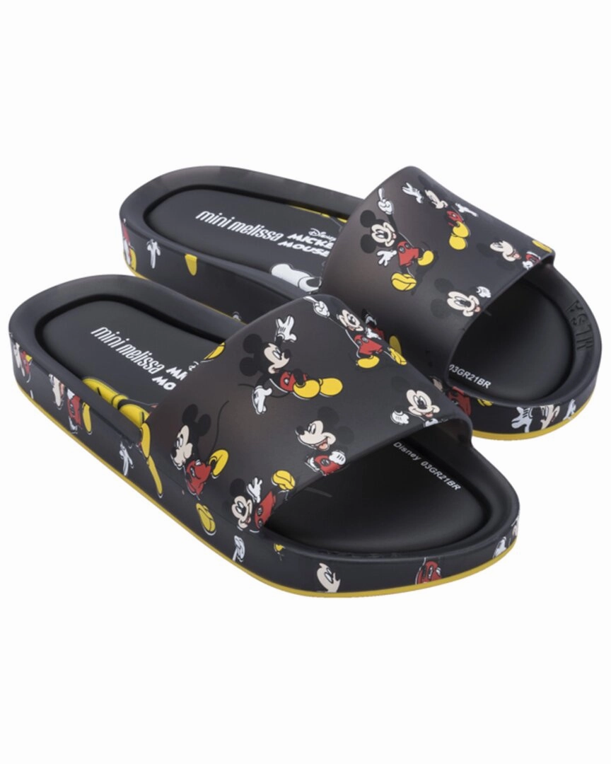 Mini Melissa Mini Beachsld   Mickey & Friends III Slide Casual Summer Shoes