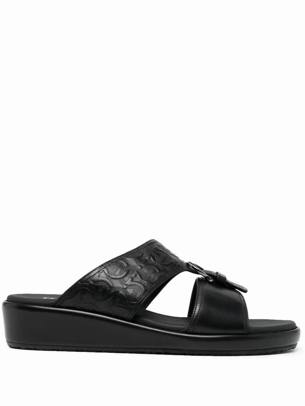 Ferragamo Murray Men's Sandals Black quick dry Ocean Breeze