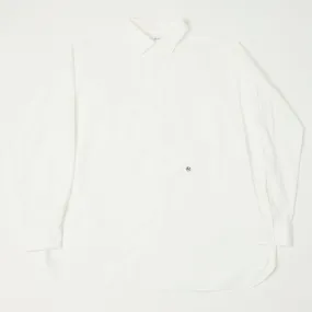 Nanamica Button Up  Wind Shirt - Off White Casual Comfort Youthful Appeal