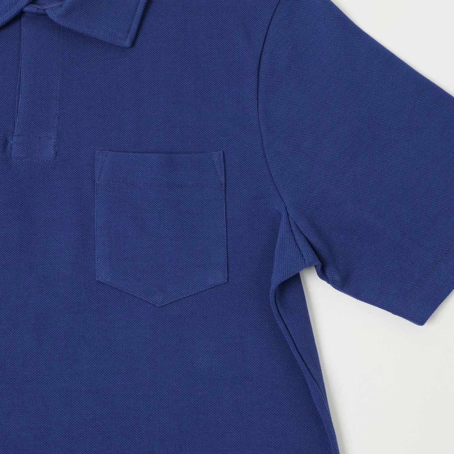 Merz b. Schwanen 2PKPL Pocket Polo Shirt - Pacific Elegant Comfort Summer Outing