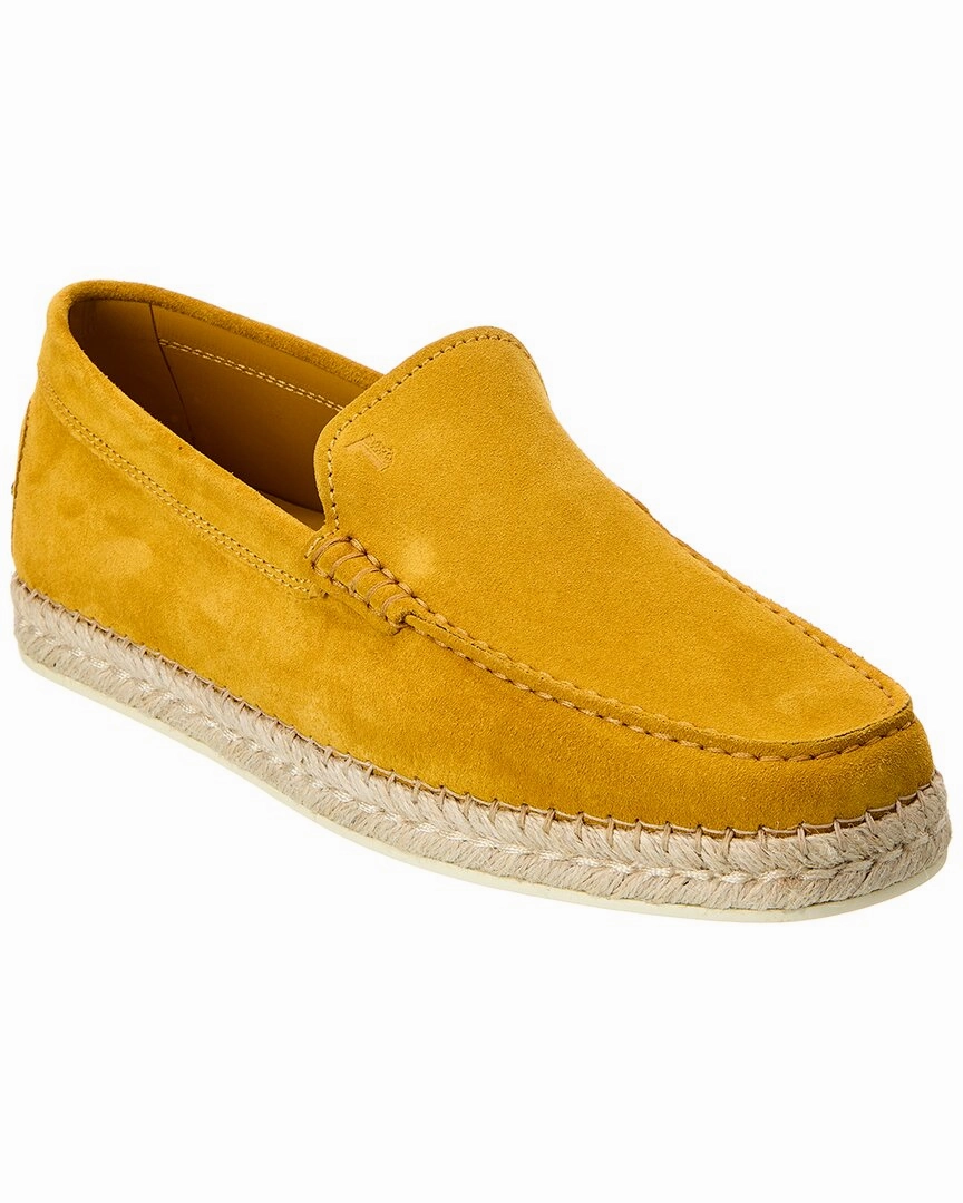 TOD??s Suede Espadrille Street Style