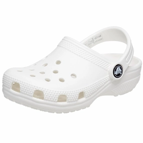 Cool Touch Arch Support Footbed Crocs Classic Clog White  206991-100 Pre-School