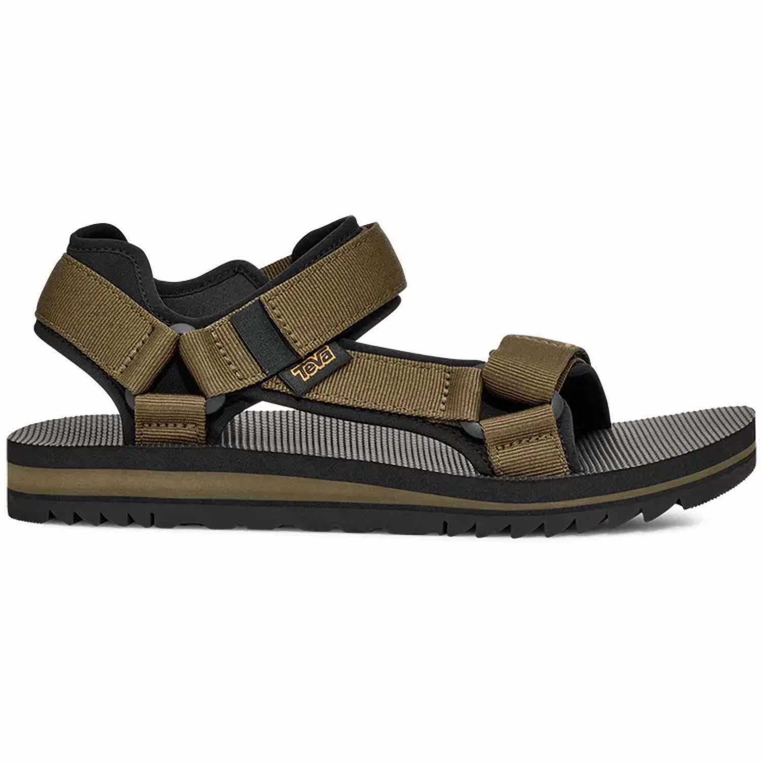 Men's Universal Trail Sandal In Olive Winter Warm