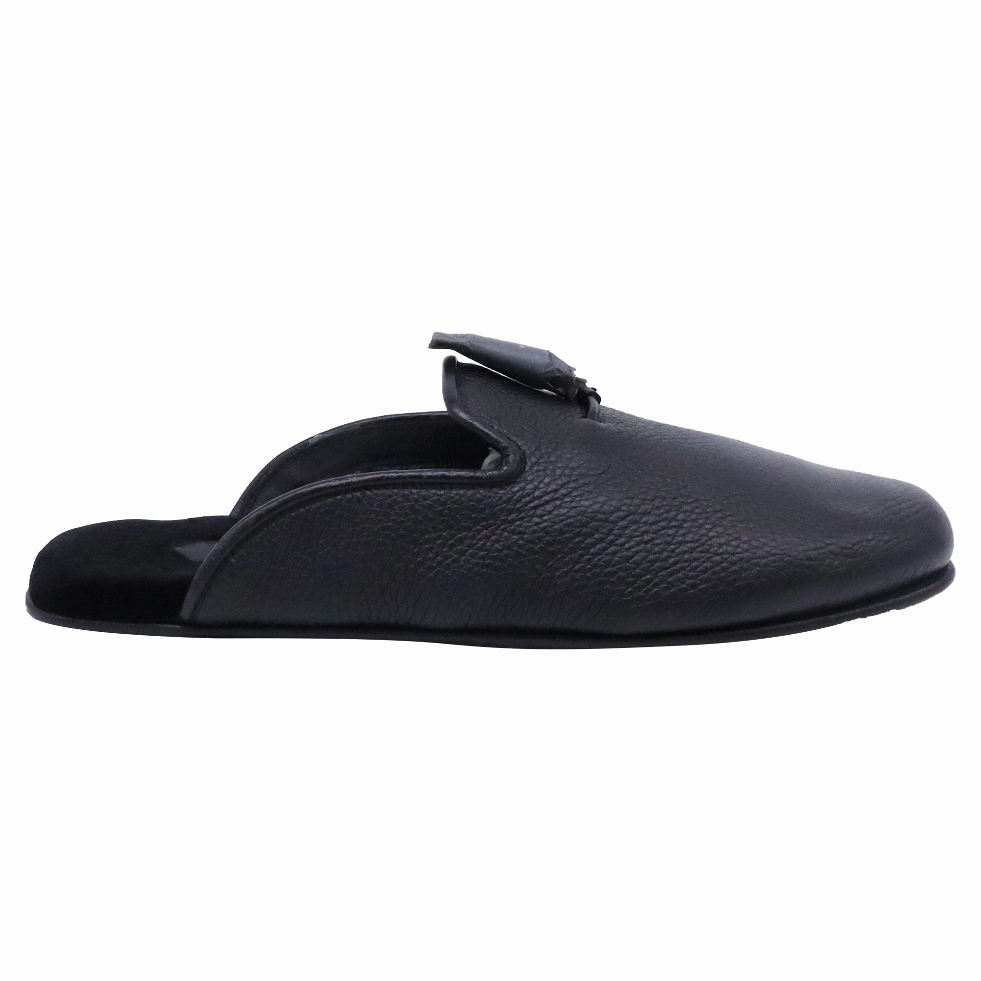 Water Resistant Design Comfort Padding Tom Ford Winston Tassel-Embellished Mules in Black Leather