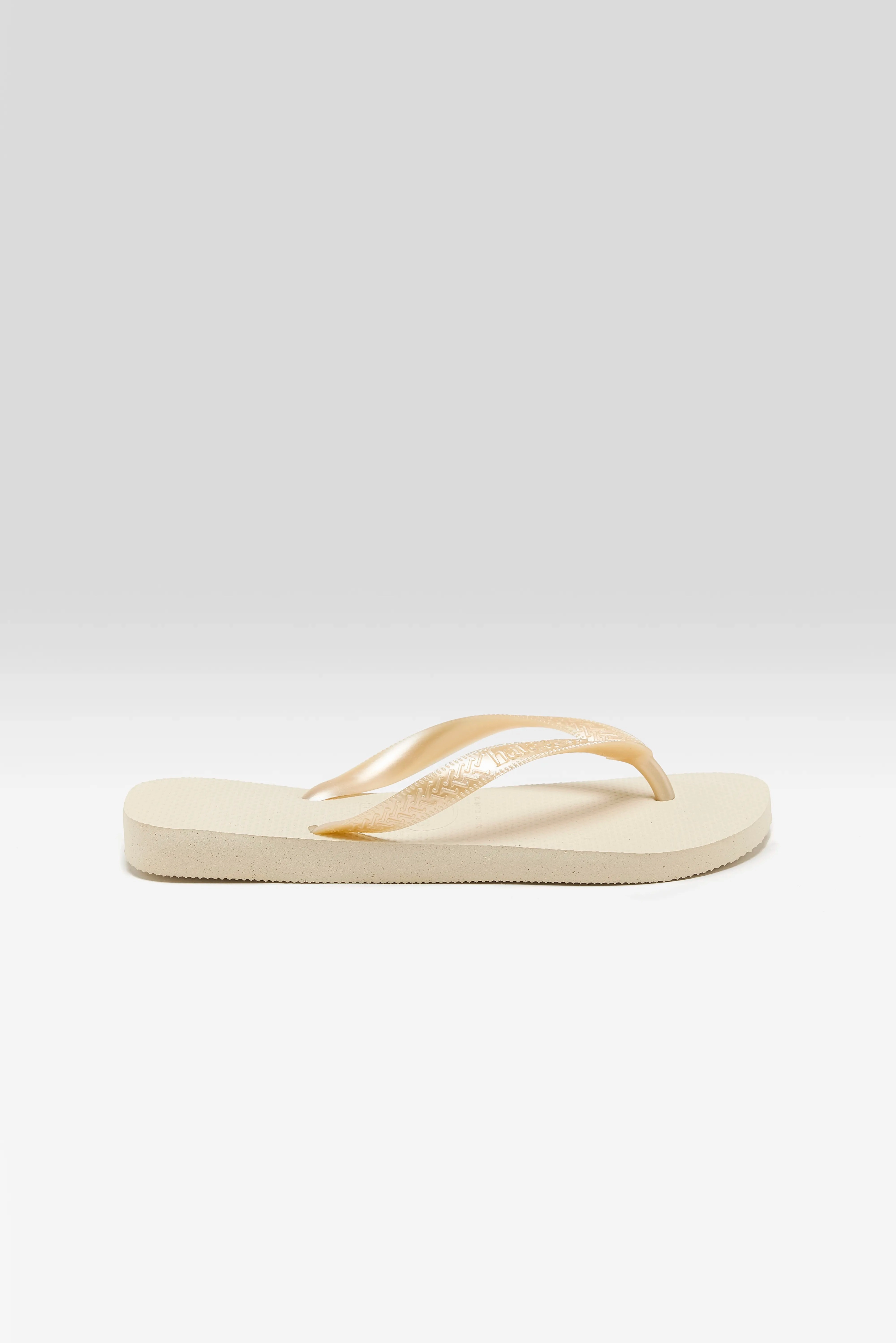 Mesh Upper Top Senses Flip Flops for Women  (251 / W / ECRU)