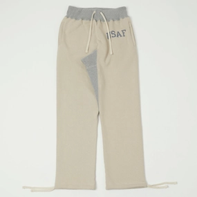 Performance Flex TOYS McCOY 'USAF' Heavyweight Sweatpants - Sand