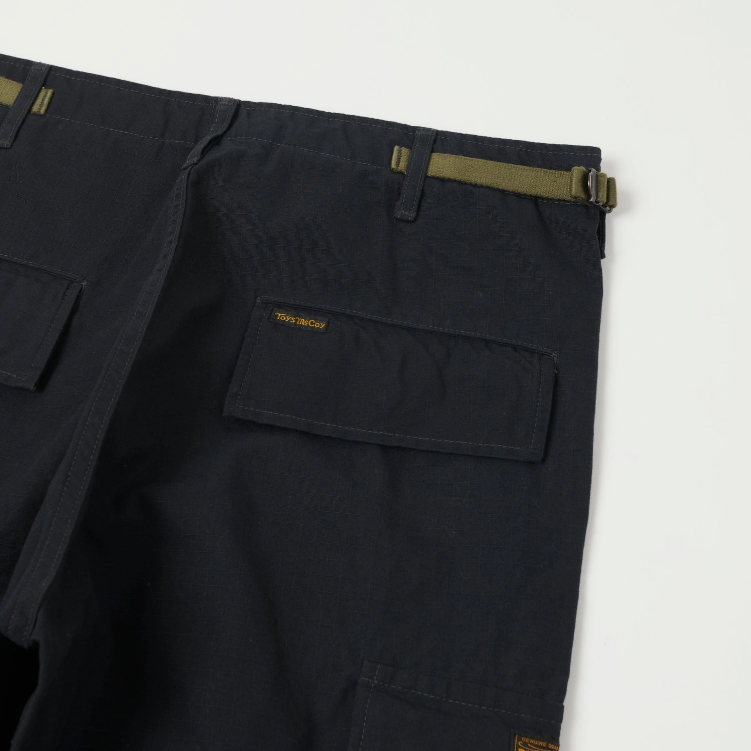 Ventilated Mesh Lining TOYS McCOY Hot Weather Rip-Stop Trousers - Black