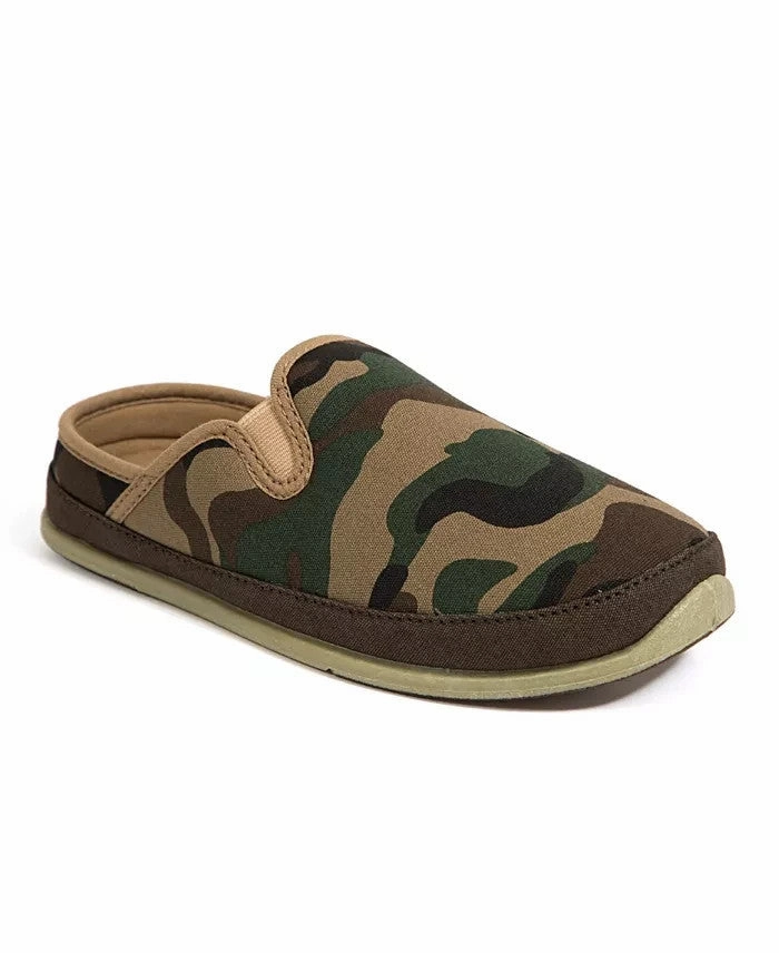 Soft Slide Excellent Performance Deer Stags Lil Spike Slipper Kids  Green Camouflage Slip On Shoes JOBB997
