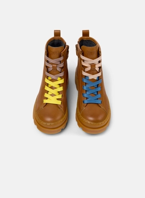 Padded Interior Windy Weather Ankle-boot Kids Camper Brutus Kids Twins