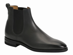 Bally Scavone 6237884 Men's Agata Calf Leather Chelsea Boots Easy Step Comfort Luxe Evening Heels