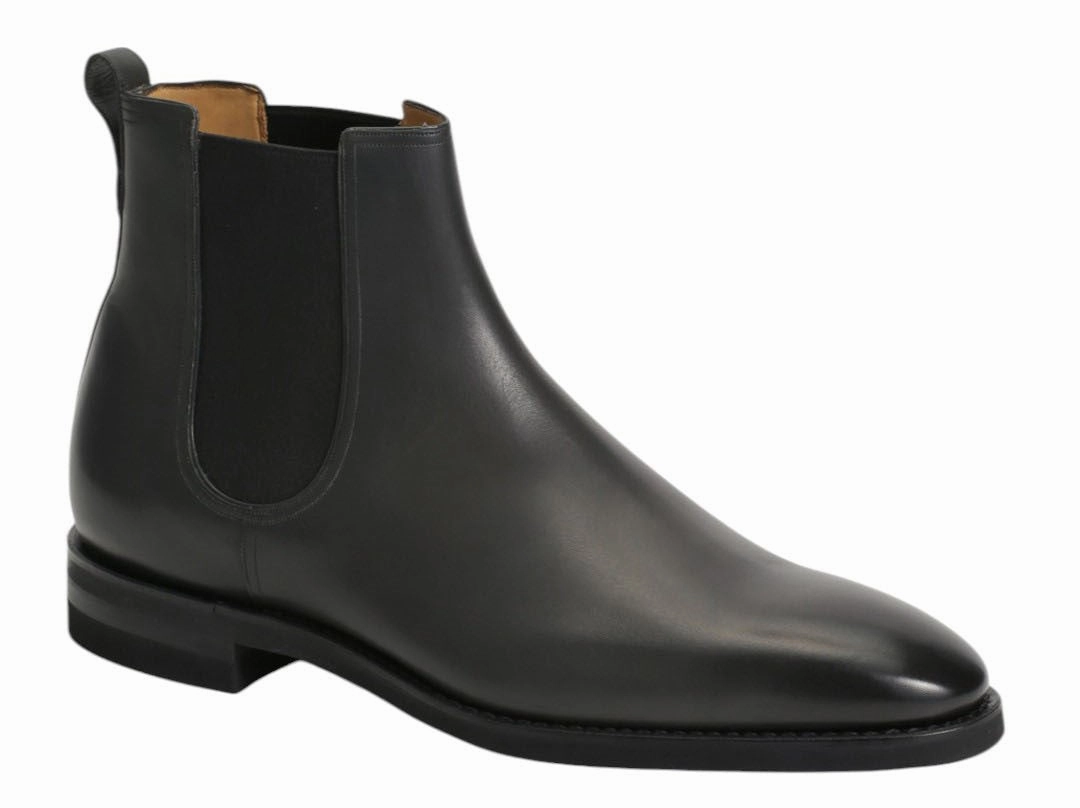 Bally Scavone 6237884 Men's Agata Calf Leather Chelsea Boots Easy Step Comfort Luxe Evening Heels