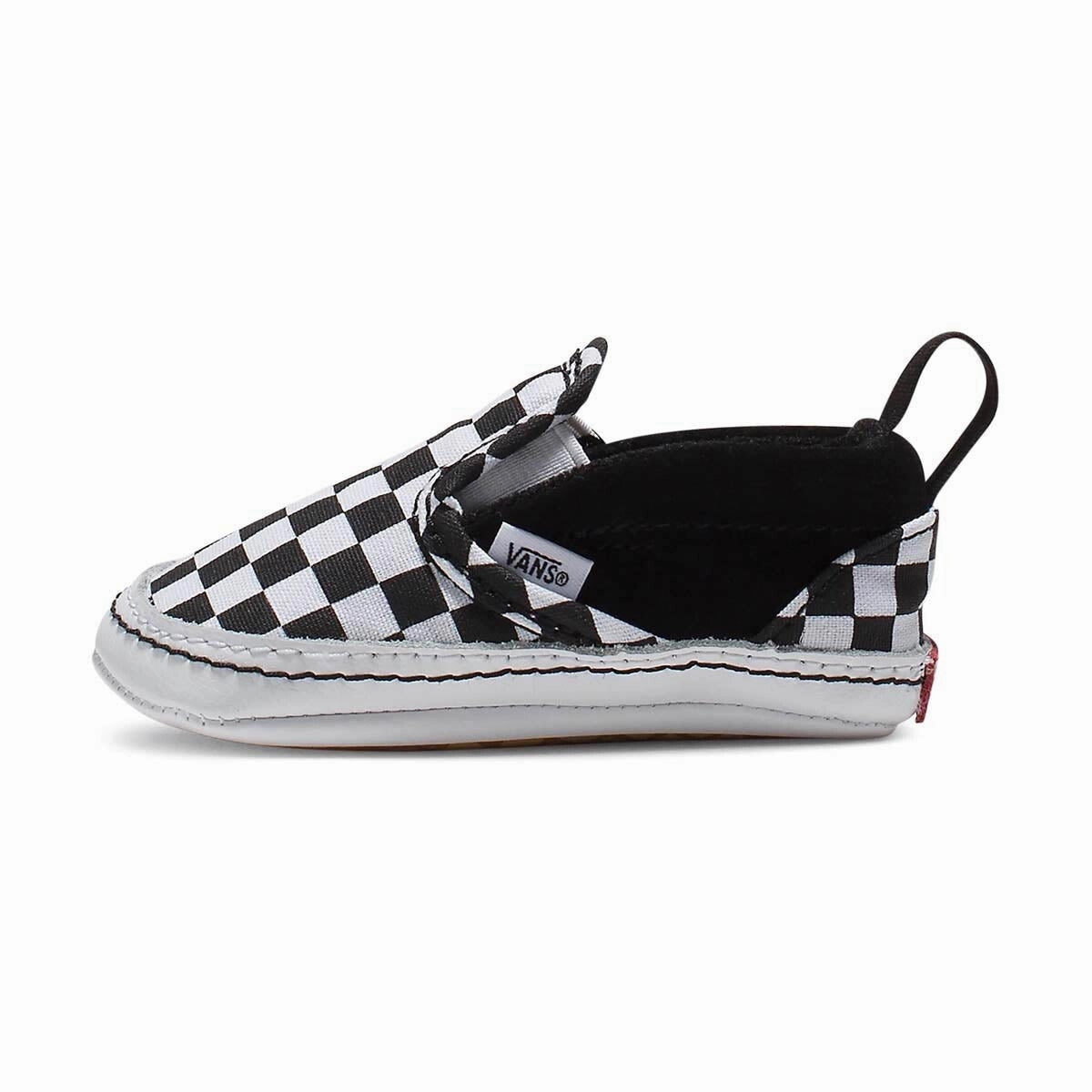 Play Day Infant Slip-On V Checkerboard Crib Shoe