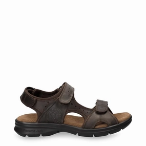 Men's Salton Basics C1 Leather Sandals Arch Support Design Ultra Light Cushioning
