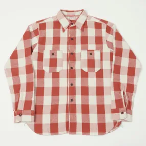 Local Favorite Warehouse & Co 3104 Plaid Flannel Shirt - Red