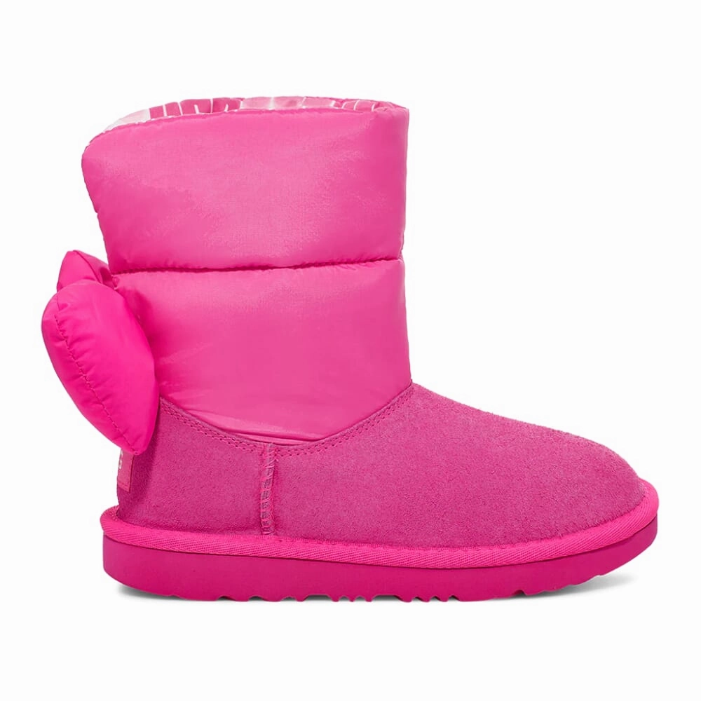 AntiOdor UGG Bailey Bow Maxi Rock Rose  1130756K-RCR Grade-School