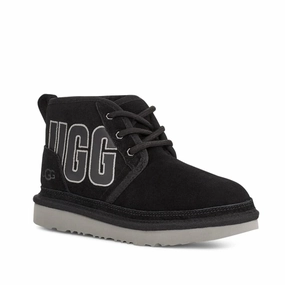 UGG Neumel Graphic Outline Black/Grey  1130787-BGSD Grade-School Rugged Built Rainy Day Commuter