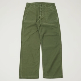 Stylish Comfort Blackout fabric Full Count 1992 OG107 Utility Trouser - OD Green