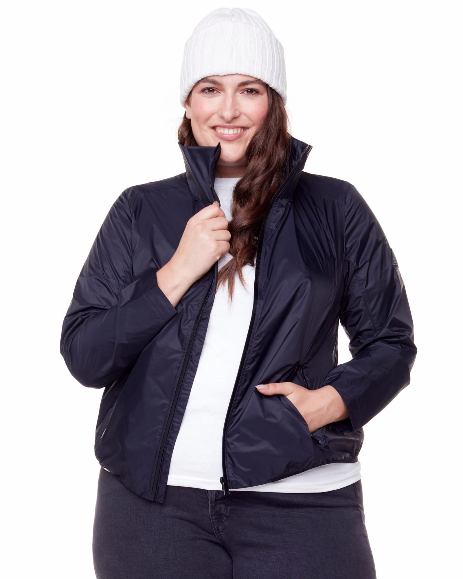 Ultralight Windshell Jacket | Black Ergonomic Paneling Smart Design