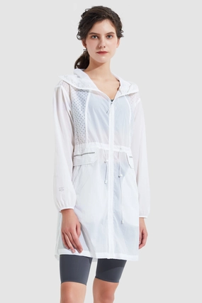 UPF 40  Sun Protective Lightweight Coat Multi Layer Option