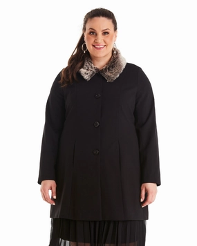 Present Uptown Coat | BLACK