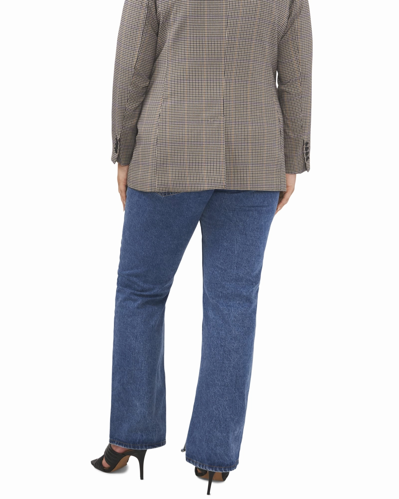 PLAID DOUBLE BREASTED BLAZER | COUNTRY PLAID Active Outerwear