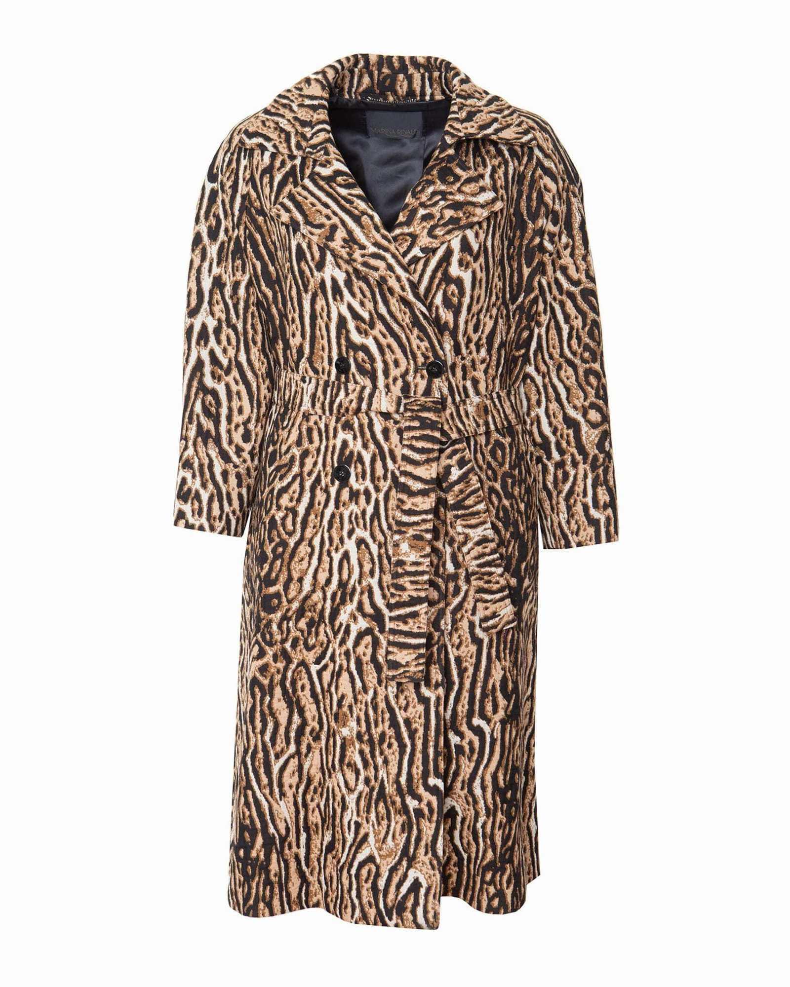 Tigre Coat | Black Comfortable-fit slim