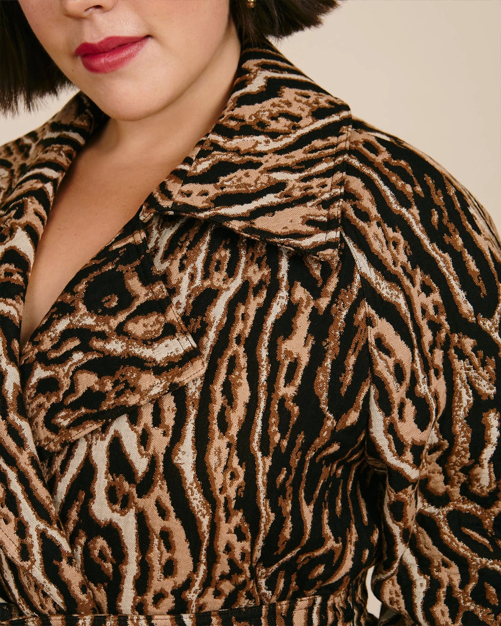 Wrap Tigre Coat | Black