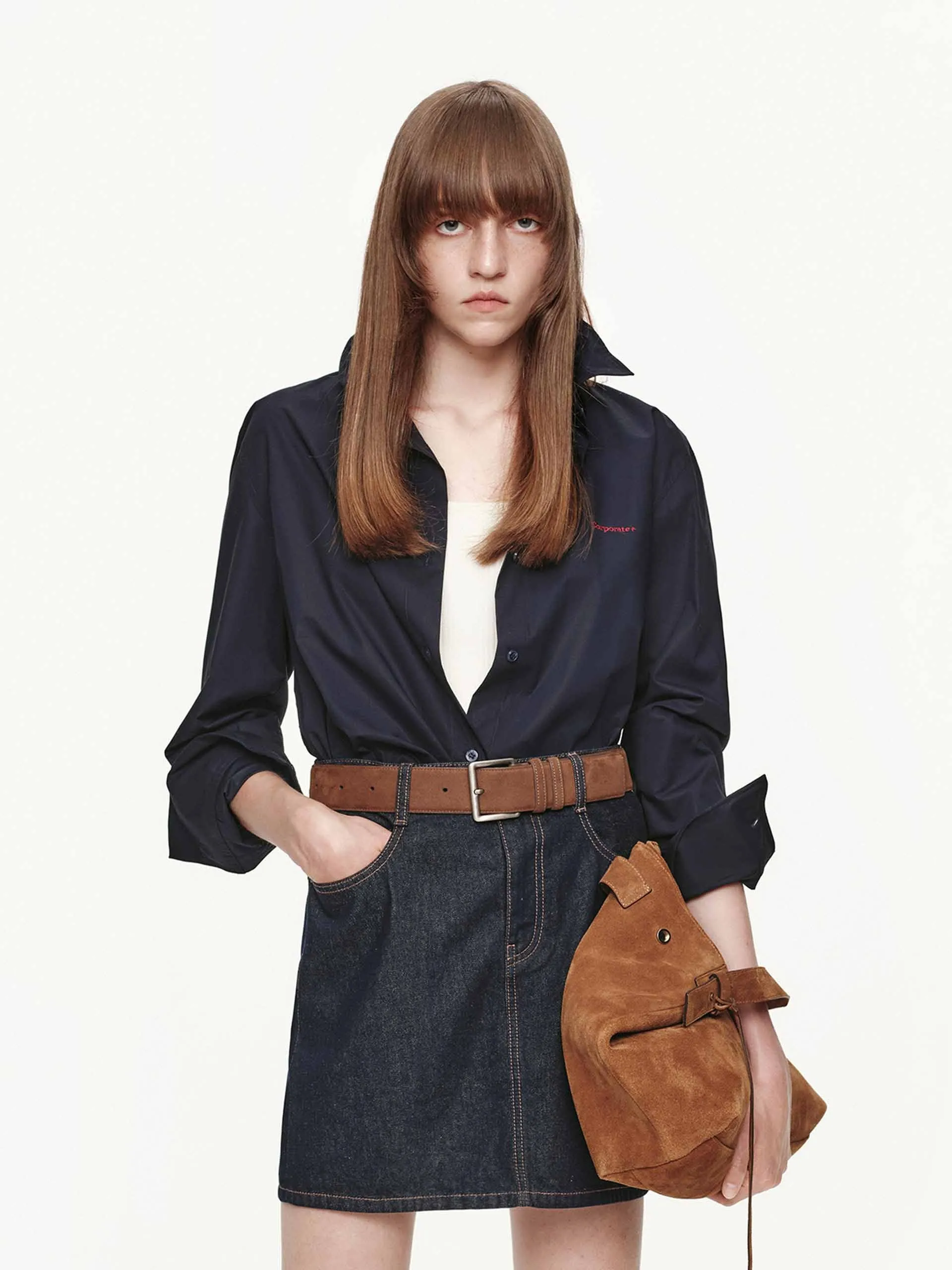 Long Sleeves Button Shirt Gym Wear Budget Friendly