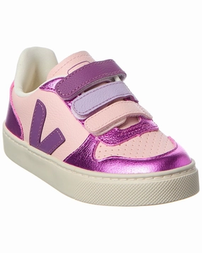 VEJA Small V-10 Leather Sneaker Walking Friendly