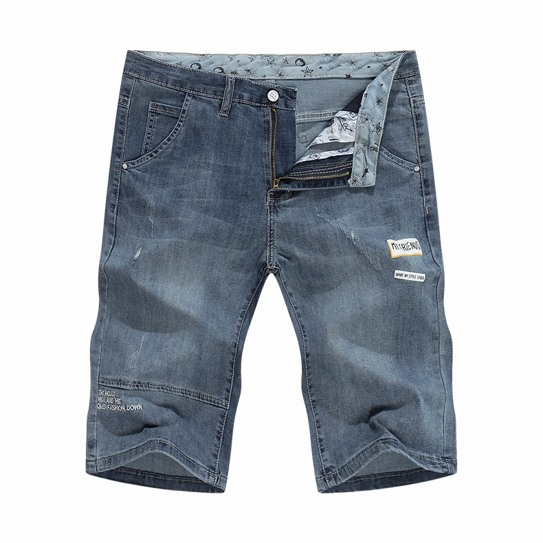 West Louis? Stretch Slim Straight Fashion Desinger Short ethnic style