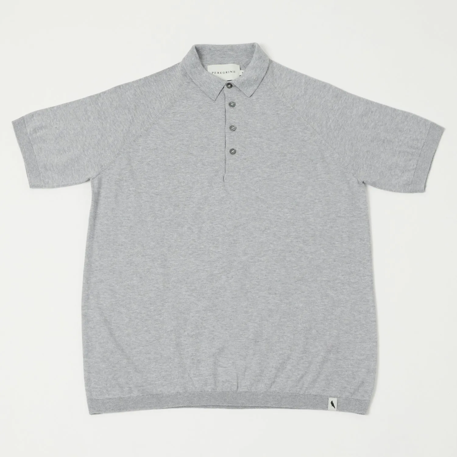 Peregrine Jones Polo Shirt - Light Grey refined design
