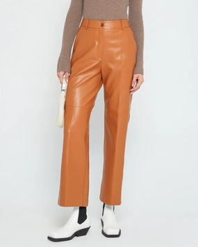 High-rise waist Thermal Regulating Kitou Faux Leather Pant