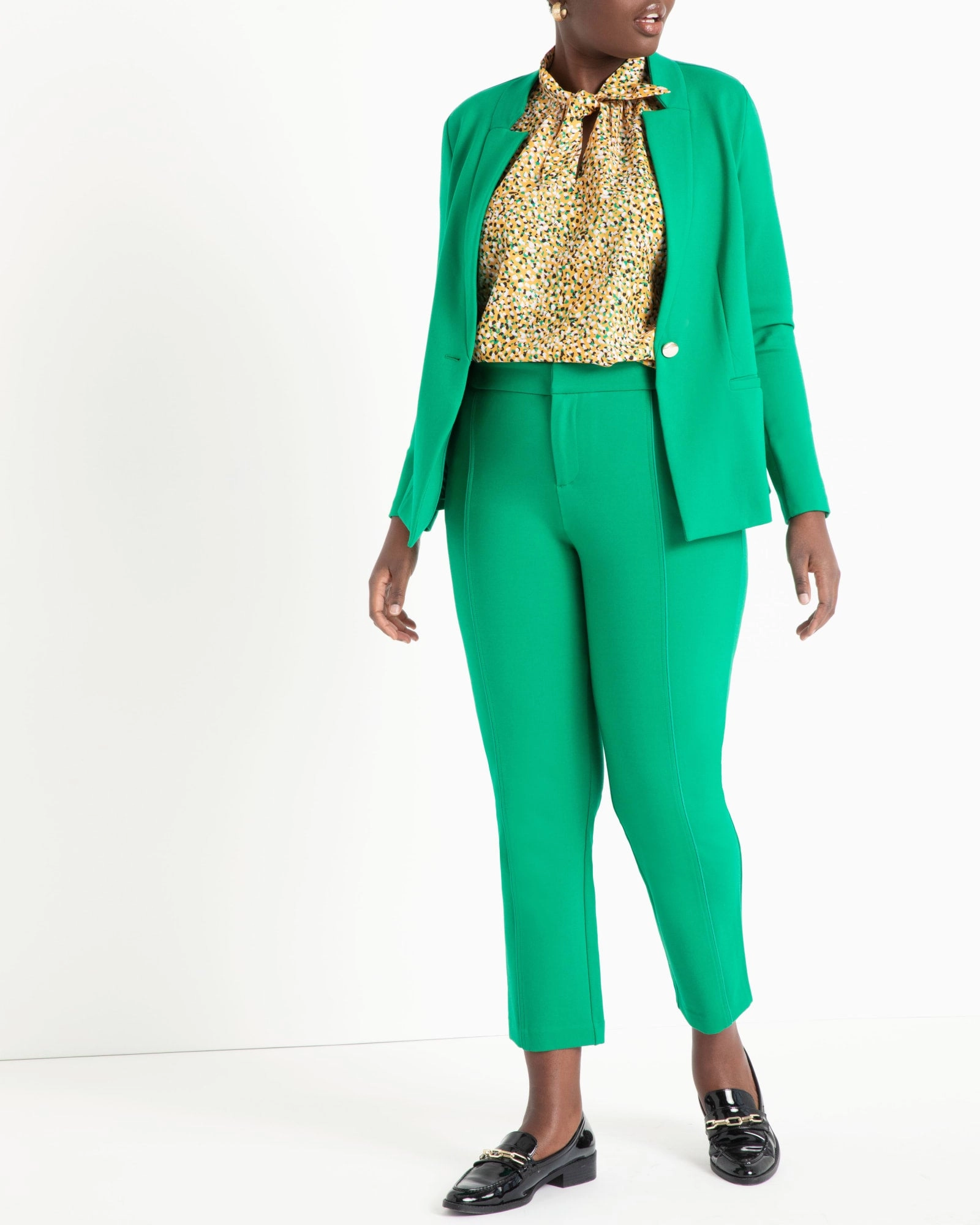 The Ultimate Stretch Suit Blazer | Vivid Emerald quick dry suitable for exercise