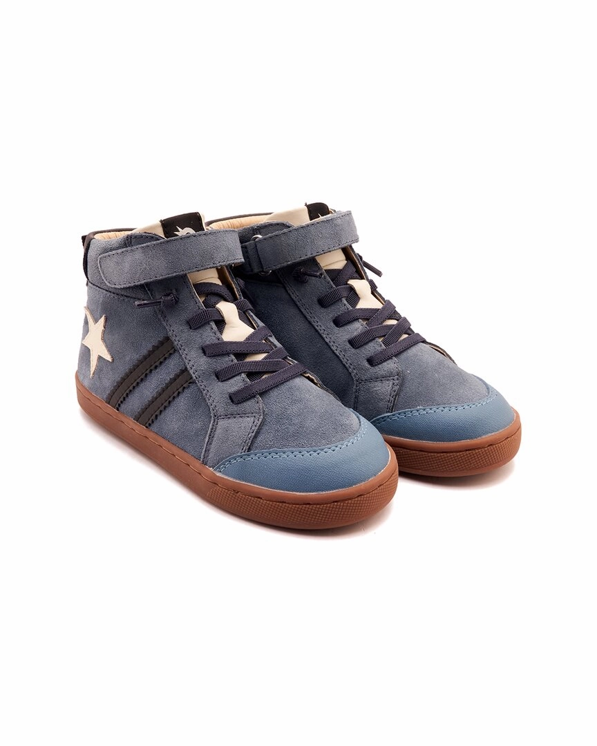 Comfort Walk Wave Step Old Soles WOS High-Top Leather & Suede Sneaker