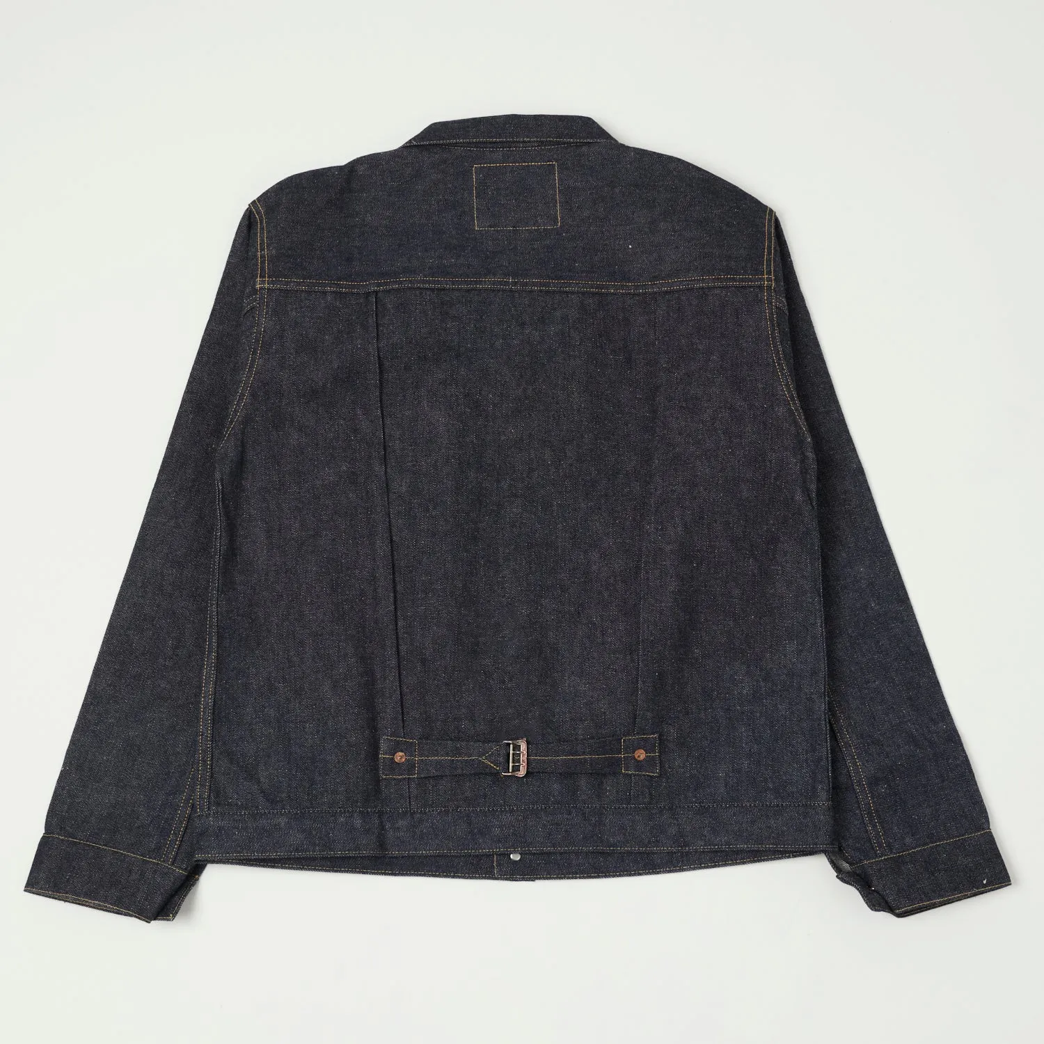 Warmth Without Bulk Balanced Insulation Warehouse & Co 2000XX 'Dead Stock Blue' Type I Denim Jacket - Raw
