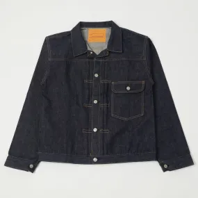 Warehouse & Co 2001XX (2000XX) 1947 Model Type I Denim Jacket - Raw Moisture Wicking Inner Ergonomic Seams