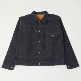 Eco Friendly Construction Warehouse & Co 2001XX (2000XX) Blanket Lined Type-I Denim Jacket - Raw