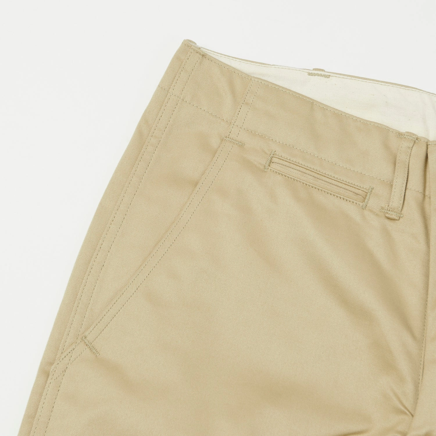 Side Pockets DoubleLayeredFabric Warehouse & Co 1082 Duck Digger Chino - Beige