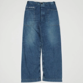 TemperatureRegulation Warehouse & Co U.S. Navy Denim Seaman's Pant - Heavy Wash