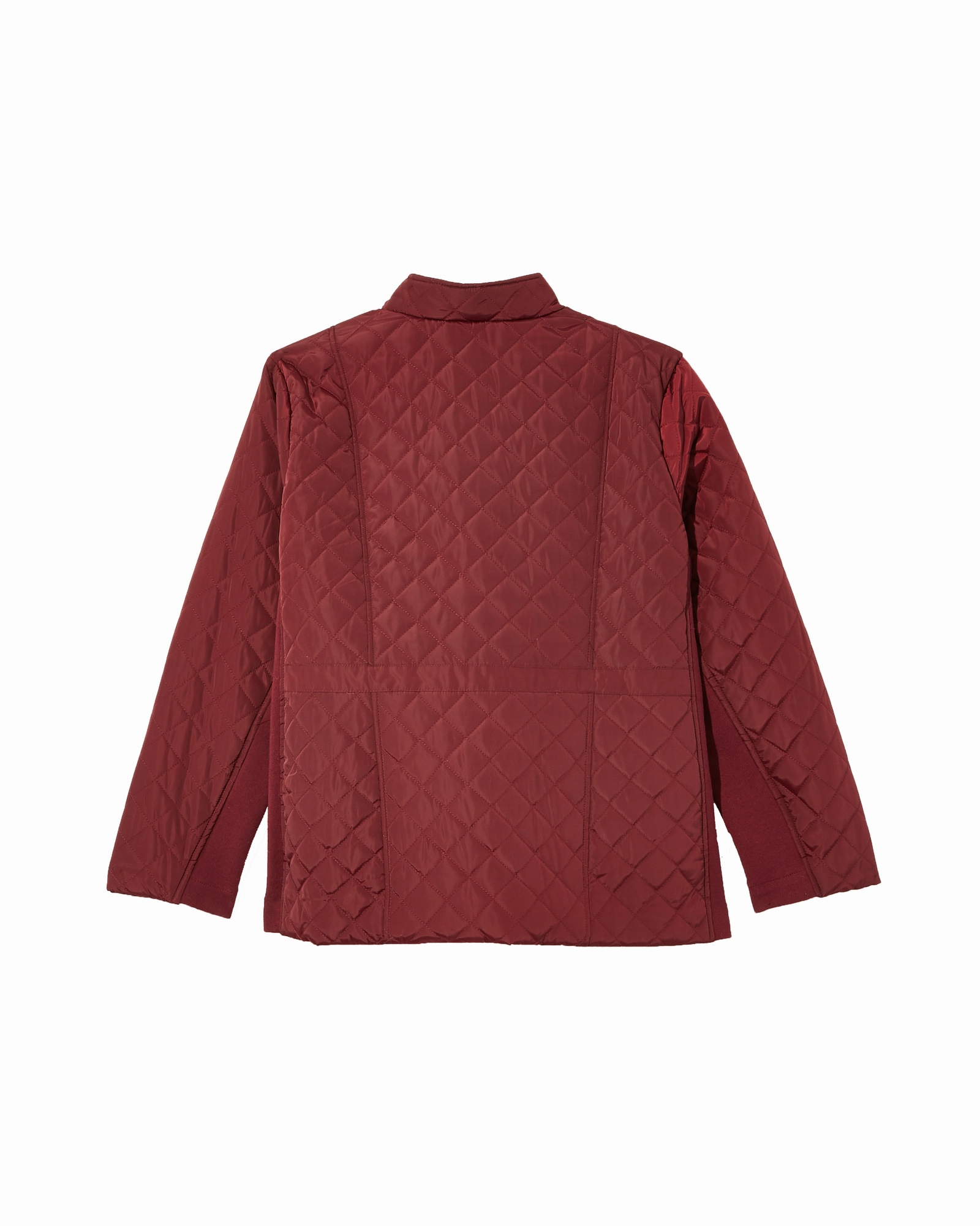 Approve Azalea Quilted Jacket | Burgundy