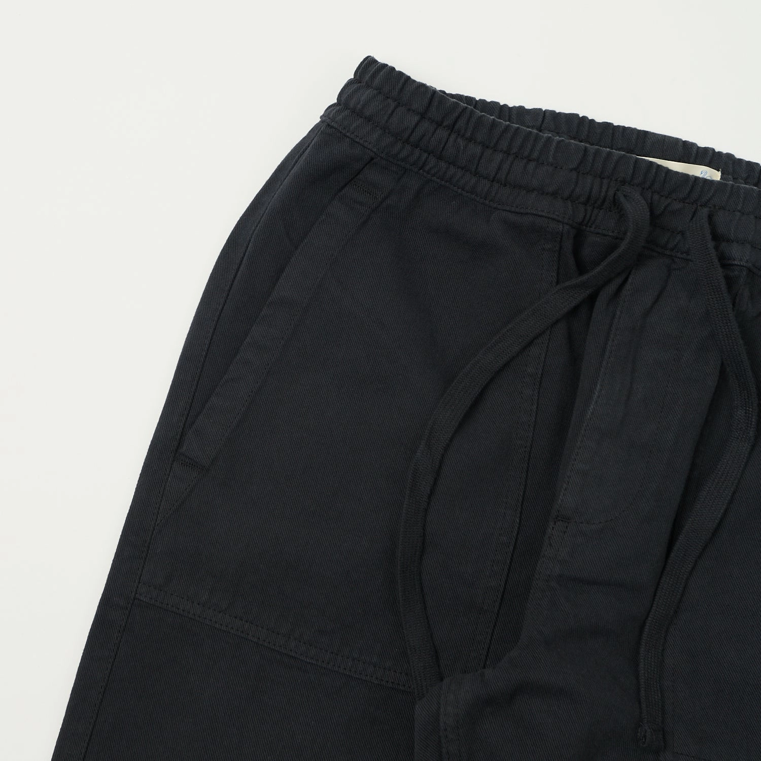 Merz b. Schwanen 'Good Basics' Drawstring Trousers - Charcoal ReinforcedHemline
