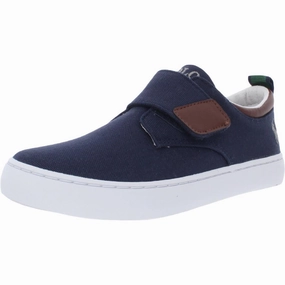 Charter EZ Boys Canvas Athletic Slip-On Sneakers Anti Slip
