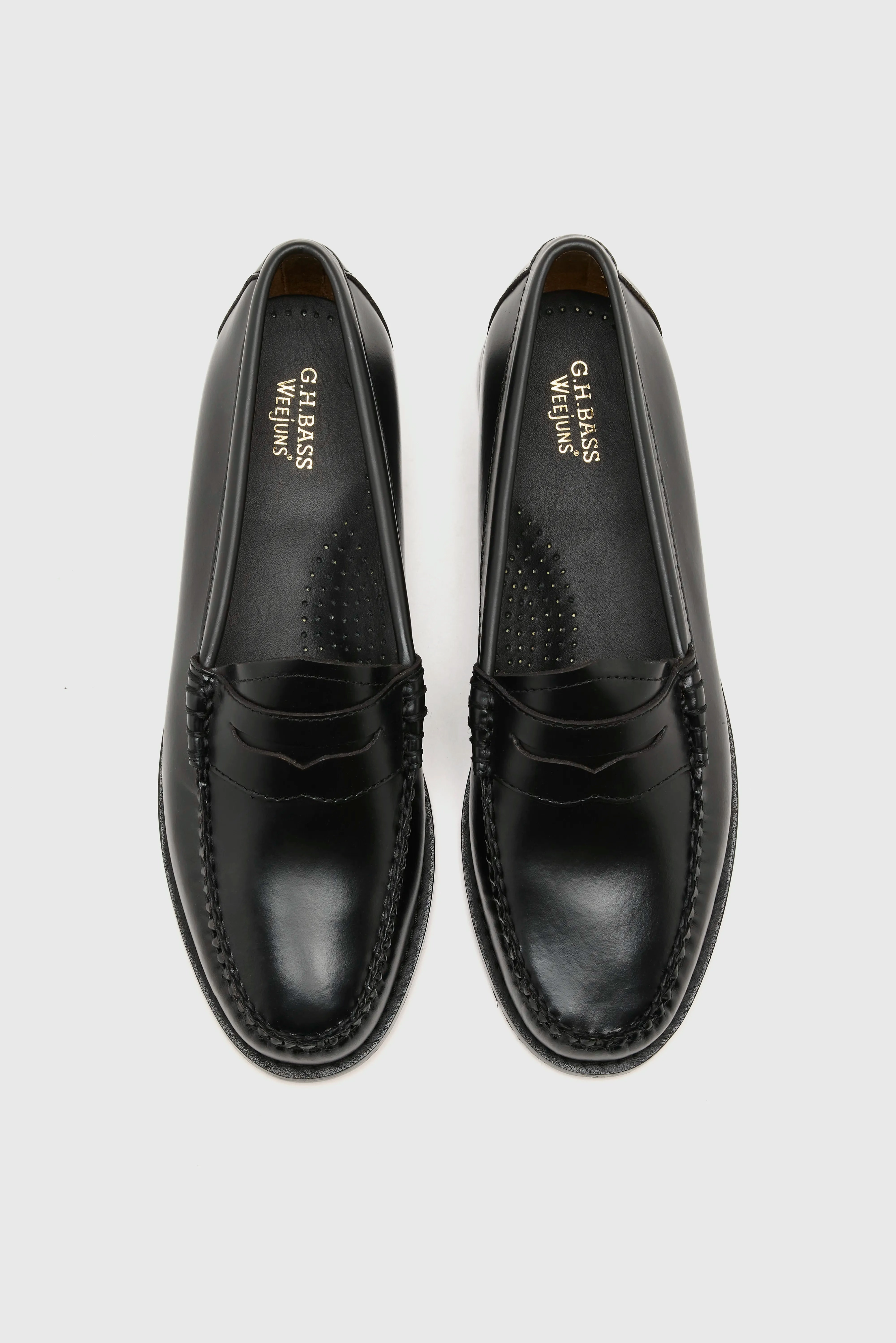 Relax Mode On Subtle Fashion Weejuns Penny Loafers for Women (251 / W / BLACK)