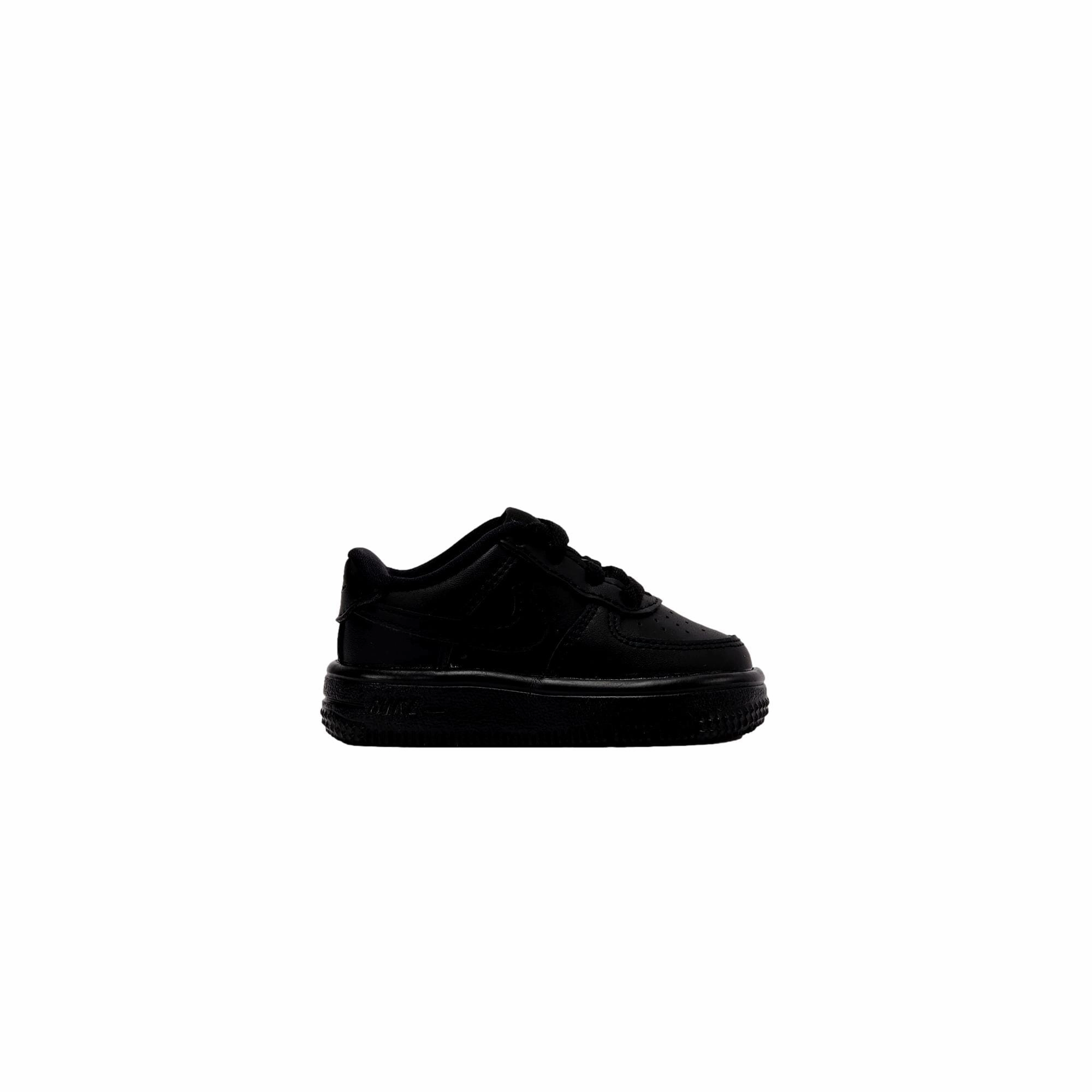Celebrate Glow Nike Force 1 Low Lace Black / Black - Black - Black  IF1674-001 Toddler