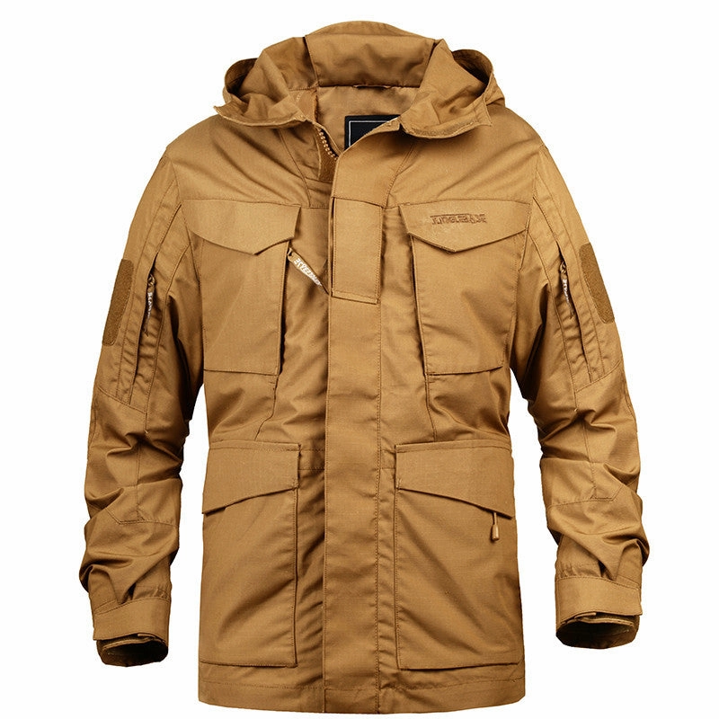 West Louis? Autumn Tactical Waterproof Windbreaker Coat Service rainy weather
