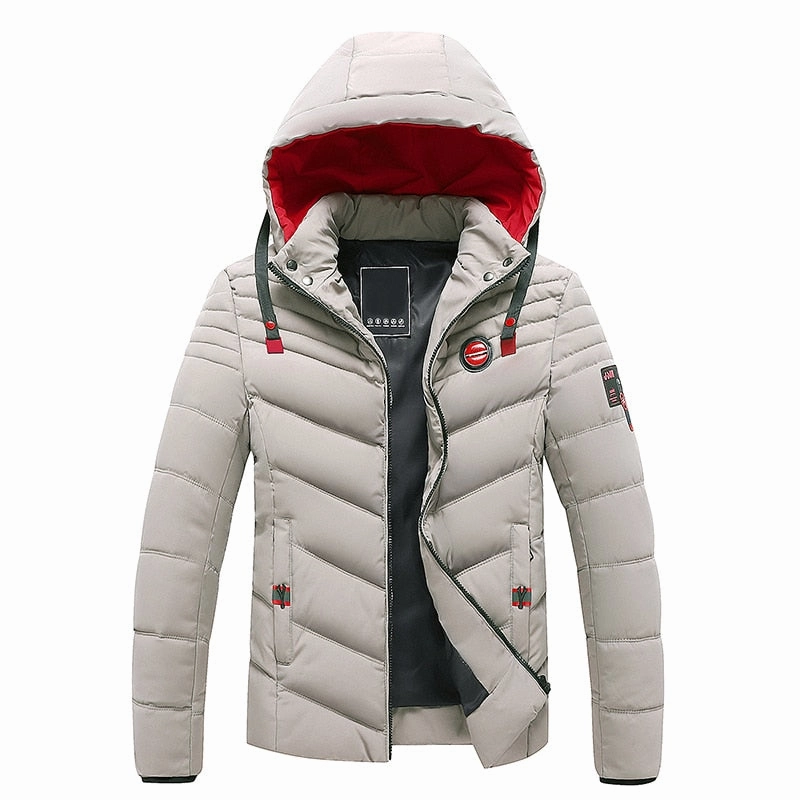 West Louis? Brand Outwear Windproof Warm Coat Layered Wear