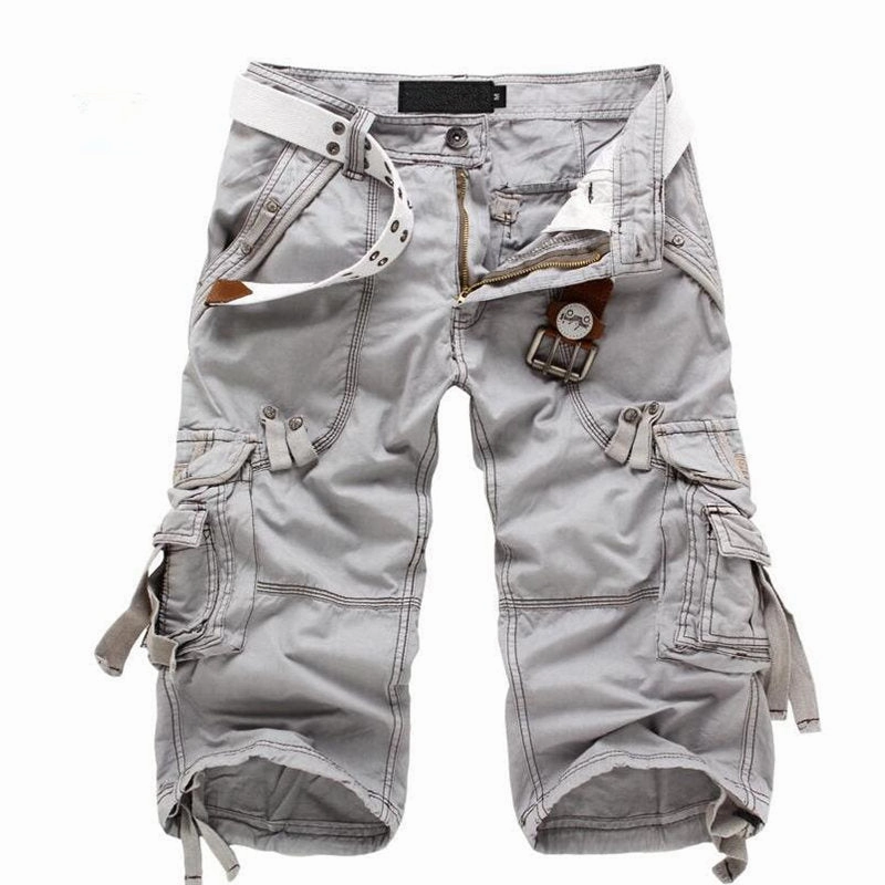 West Louis? Brand Summer Loose Cargo Short skin friendly corduroy shorts